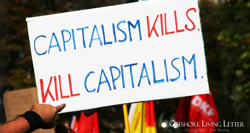 anti capitalism. It seems everyone hates capitalism these days.