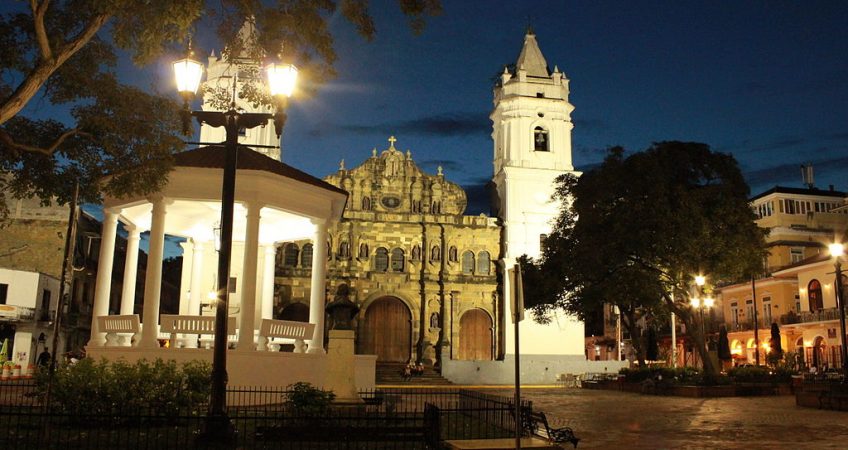 Casco Viejo Panama City At Night
