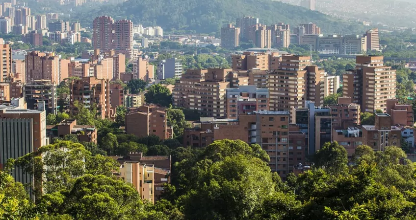 view of medellin appartments