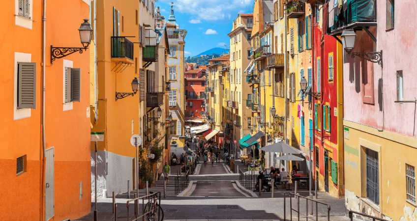 Street in Nice, France