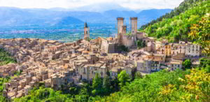 Beautiiful medieval villages of Abruzzo, Italy