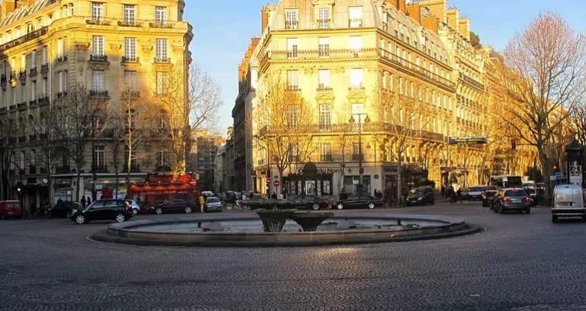 fontaine de la place