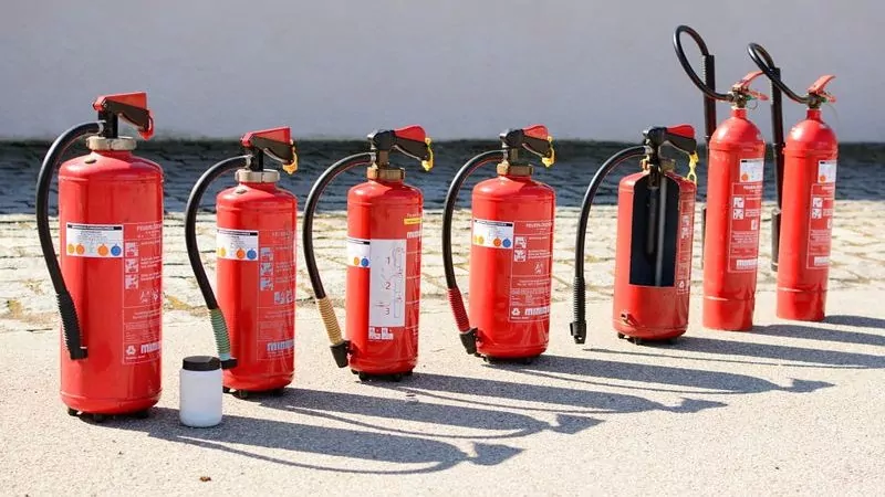 fire extinguishers