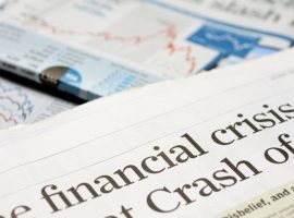 newspapers warning of a financial crisis