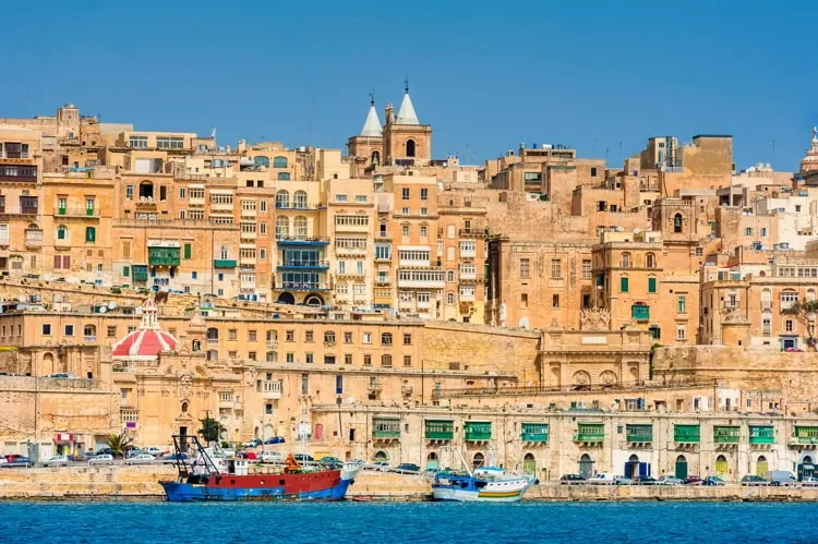 Fortified city of Valletta, Malta