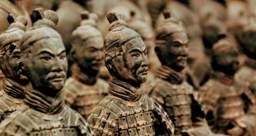 Terracptta army in Xian, China
