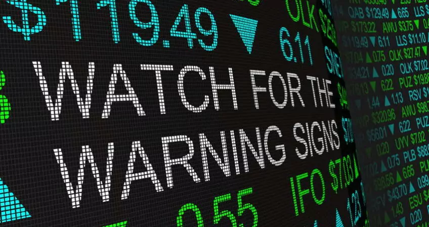 stock market warning signs