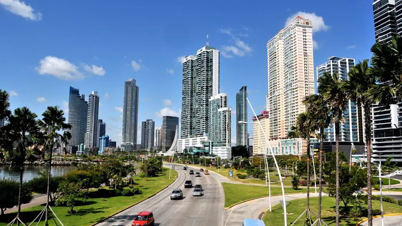 Street scene Panama City, Panama.