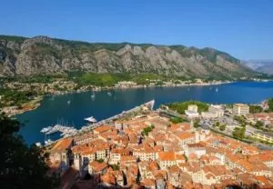 Kotor’s old town (stari grad) is protected by UNESCO