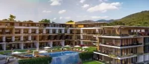 Render of the project in Tivat, Montenegro