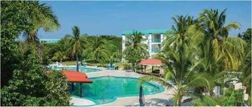 A pool on Ambergris Caye 