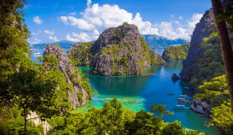 Coron, Palawan in the Philippines