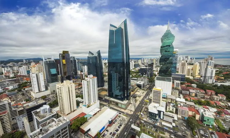 A view of Panama City skyline