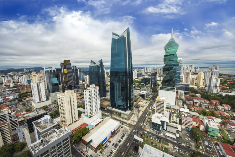 A view of Panama City skyline