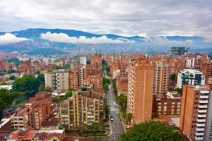 Medellin skyline