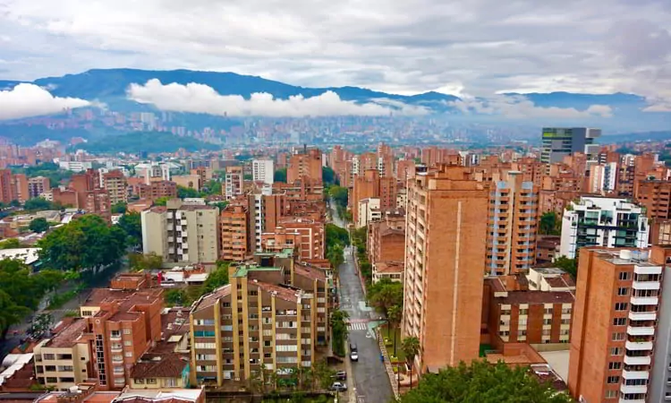 Medellin skyline