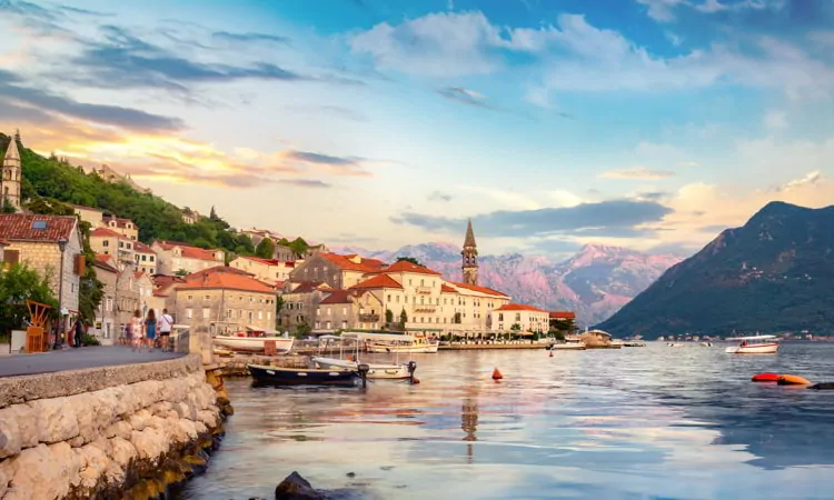 City and bay of Kotor