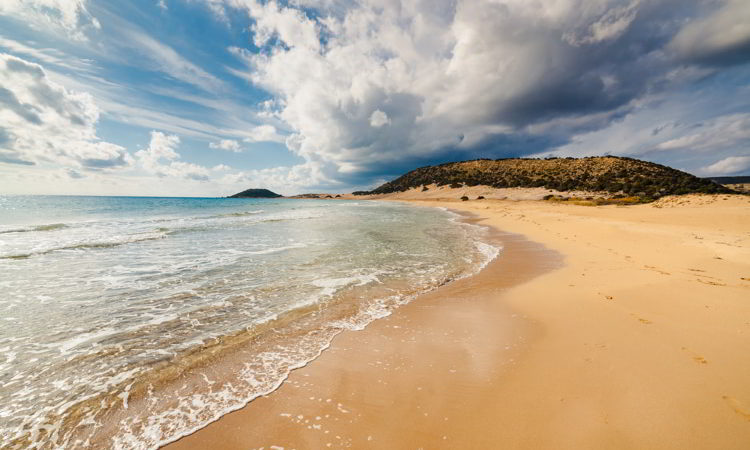 Golden Beach in Karpas Peninsula, North Cyprus