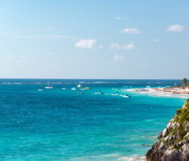 Beach in Tulum, Mexico