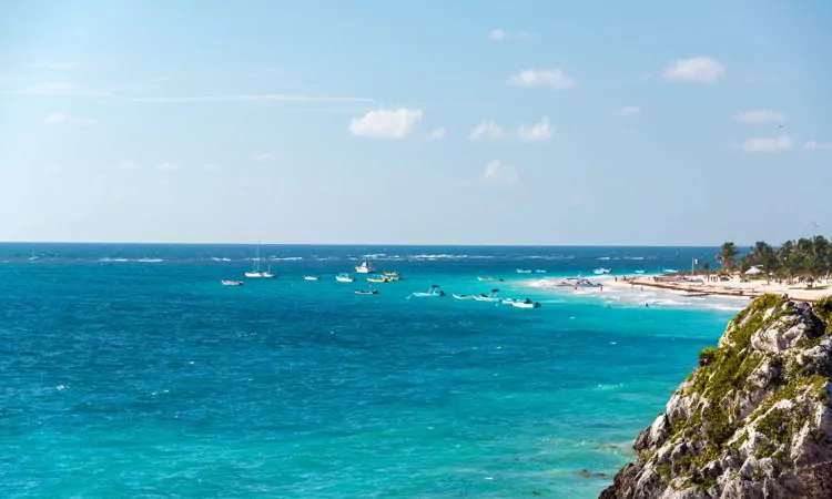 Beach in Tulum, Mexico