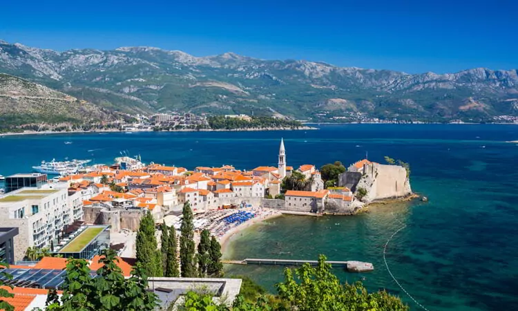 Old town Budva, Montenegro