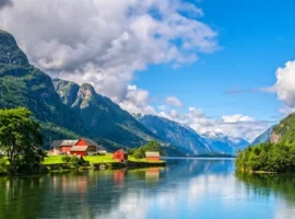 Scandinavian Mountains, Norway. global crisis