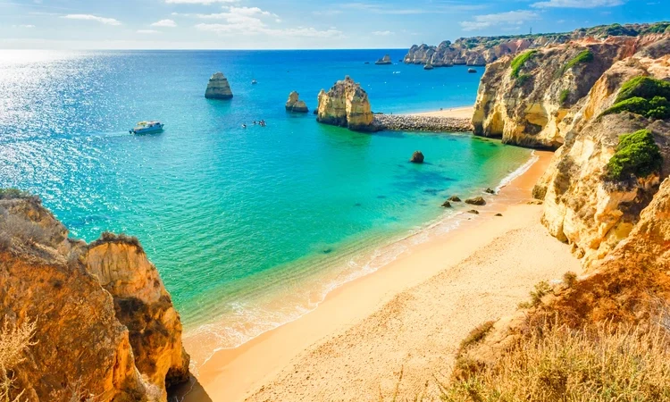 Beach near Lagos in Panta da Piedade, Algarve, Portugal Expat Haven