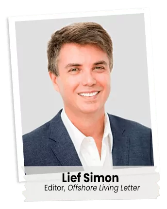Lief Simon, Editor, Offshore Living Letter