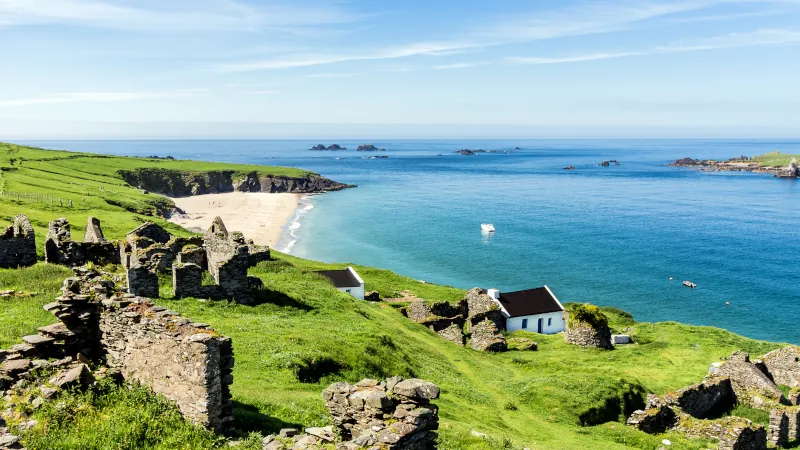 Great Blasket Island In Ireland