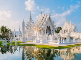 White Temple Chiang Rai Thailand, Wat Rong Khun, aka The White Temple, in Chiang Rai, Thailand.