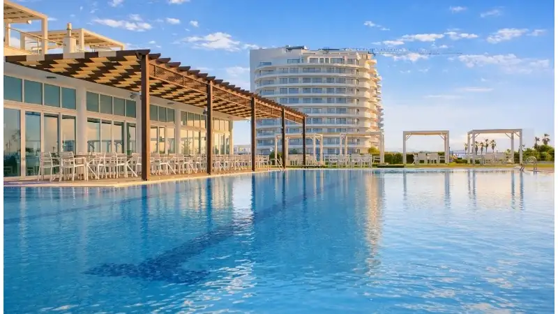 seafront resort pool